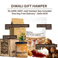 Tarth Premium Gift Hamper Box | Contains Indigenous Honey, Dry Fruit Laddoo's/Energy Balls, Kashmiri Saffron and Ceylon Cinnamon Powder | Organic & Healthy Gift