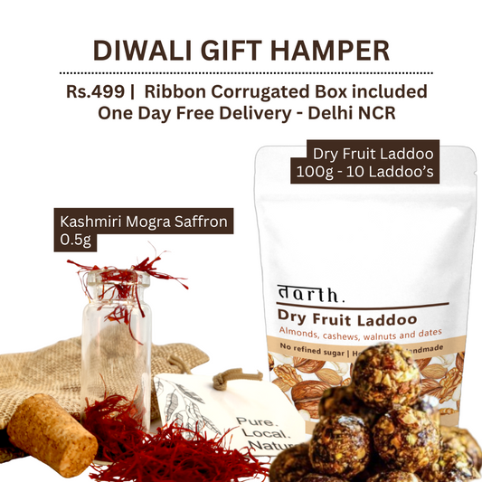 Tarth Gift Hamper Box - Home-made| Organic| Natural & Healthy Gift Box - Economy Hamper