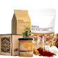 Tarth Premium Gift Hamper Box | Contains Indigenous Honey, Dry Fruit Laddoo's/Energy Balls, Kashmiri Saffron and Ceylon Cinnamon Powder | Organic & Healthy Gift