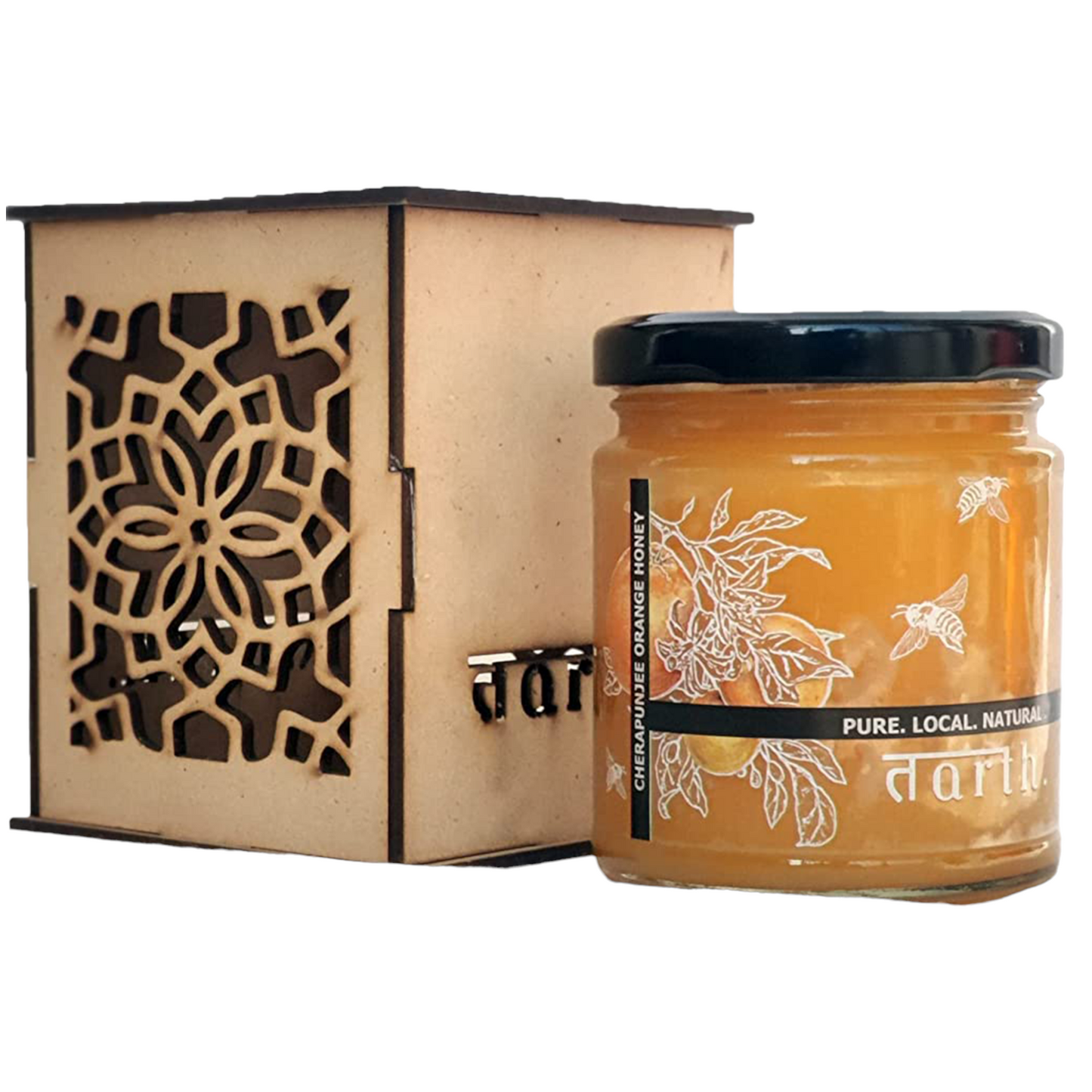 Tarth Raw Cherrapunjee Orange Honey - 100% Pure | Natural | Unprocessed