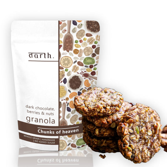 Tarth Healthy Chocolate Granola Bars | Protein Cookies | No sugar Cookies 